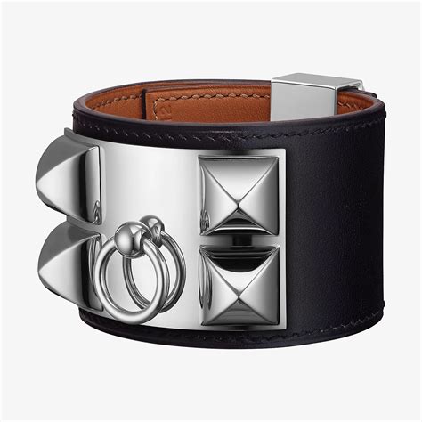 bracelet collier de chien hermes argent